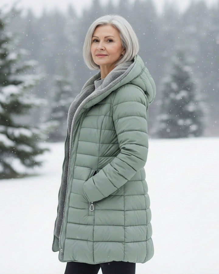 Marie I Padded Winter Jacket with Hood