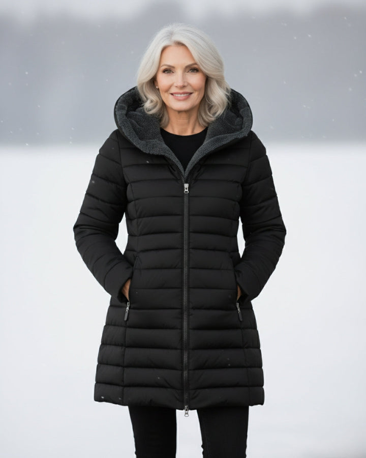 Marie I Padded Winter Jacket with Hood