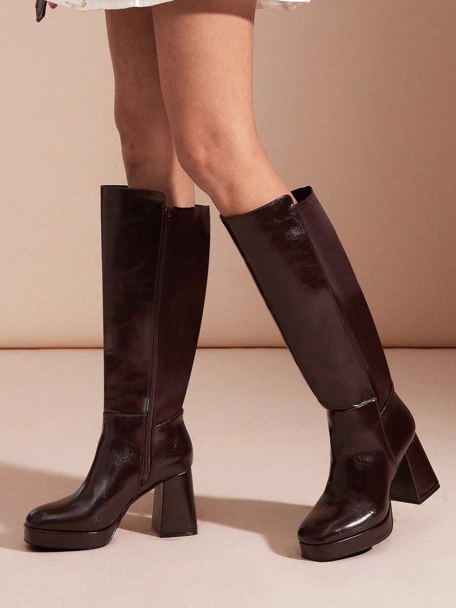 ERIN | Elegant Women's Boots with High Heel