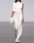 Versula - Premium One-Shoulder Jumpsuit