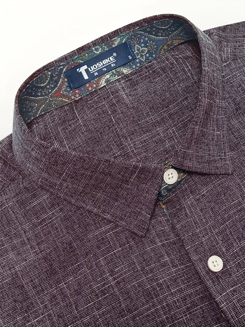 Braden | Long Sleeve Button-Up Shirt