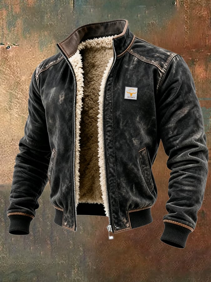 Richard | Thermal Leather Jacket