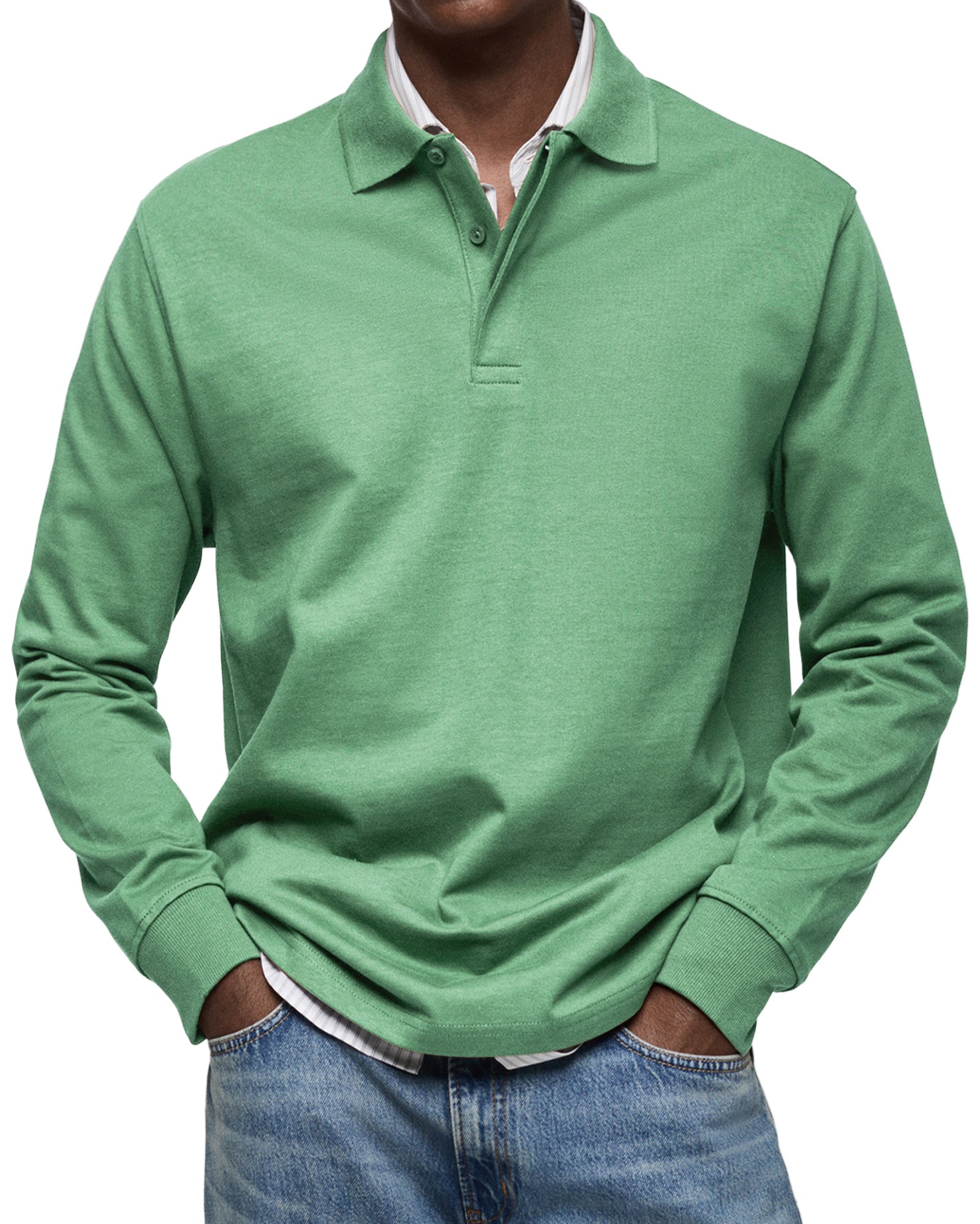 Alexandre | Casual Long Sleeve Polo
