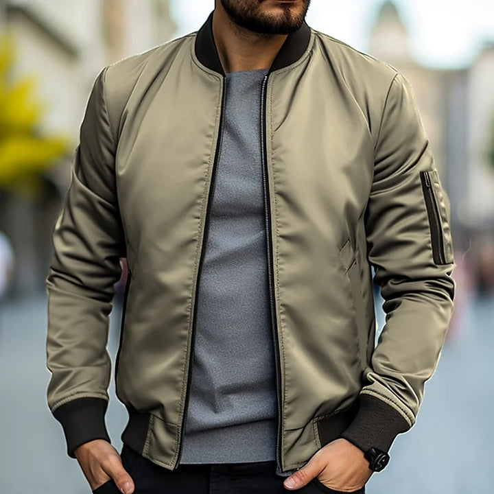 Silvio™ Bomber Jacket Italian Style