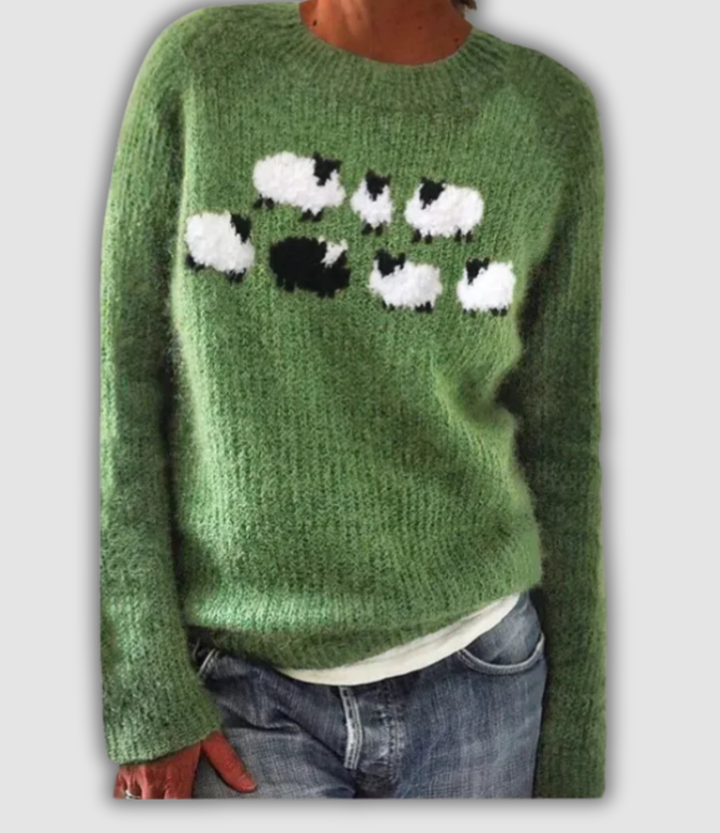 Melissa - Comfortable Retro Sweater