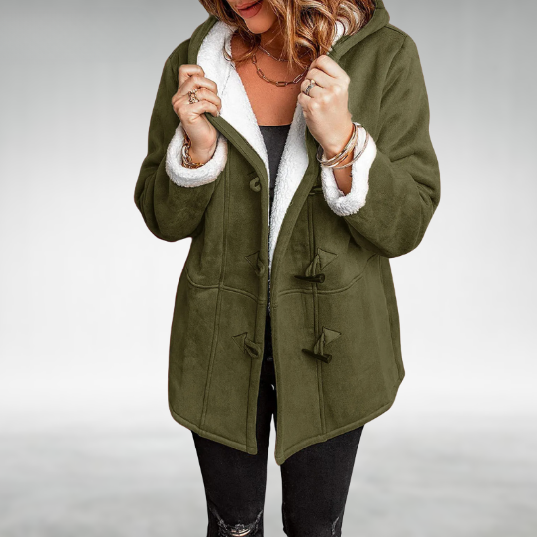 Celia | Refined Fleece-Lined Winter Coat