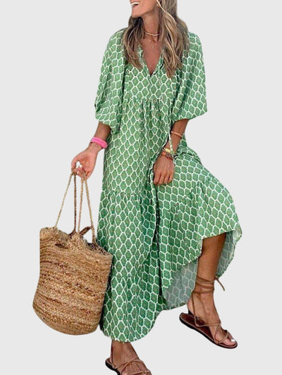 Dawn - Elegant wide maxi dress