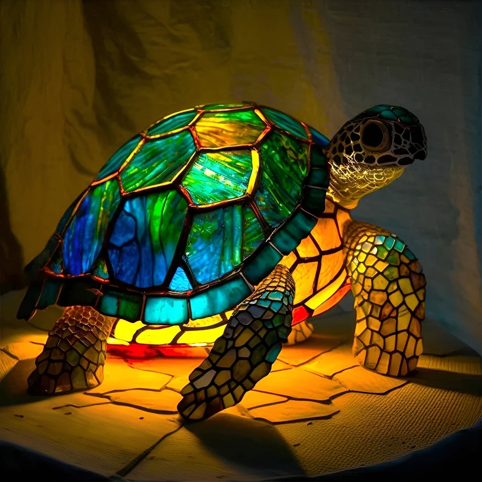 Emilia – Lamp with Tortoise Spirit from Molokai