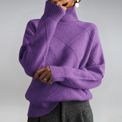 Anne | Luxe Turtleneck Sweater