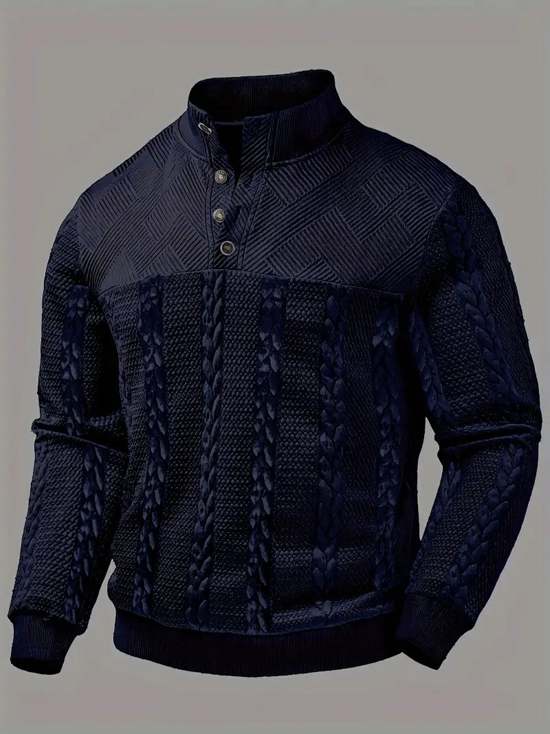 Dawson | Long Sleeve Sweater With Striped