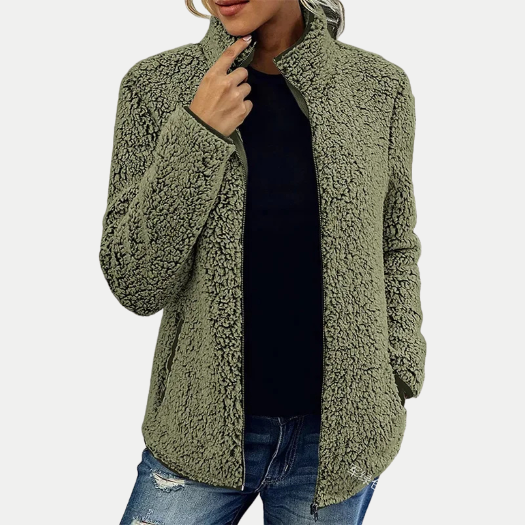 Sofia | Elegant Casual Fleece Jacket