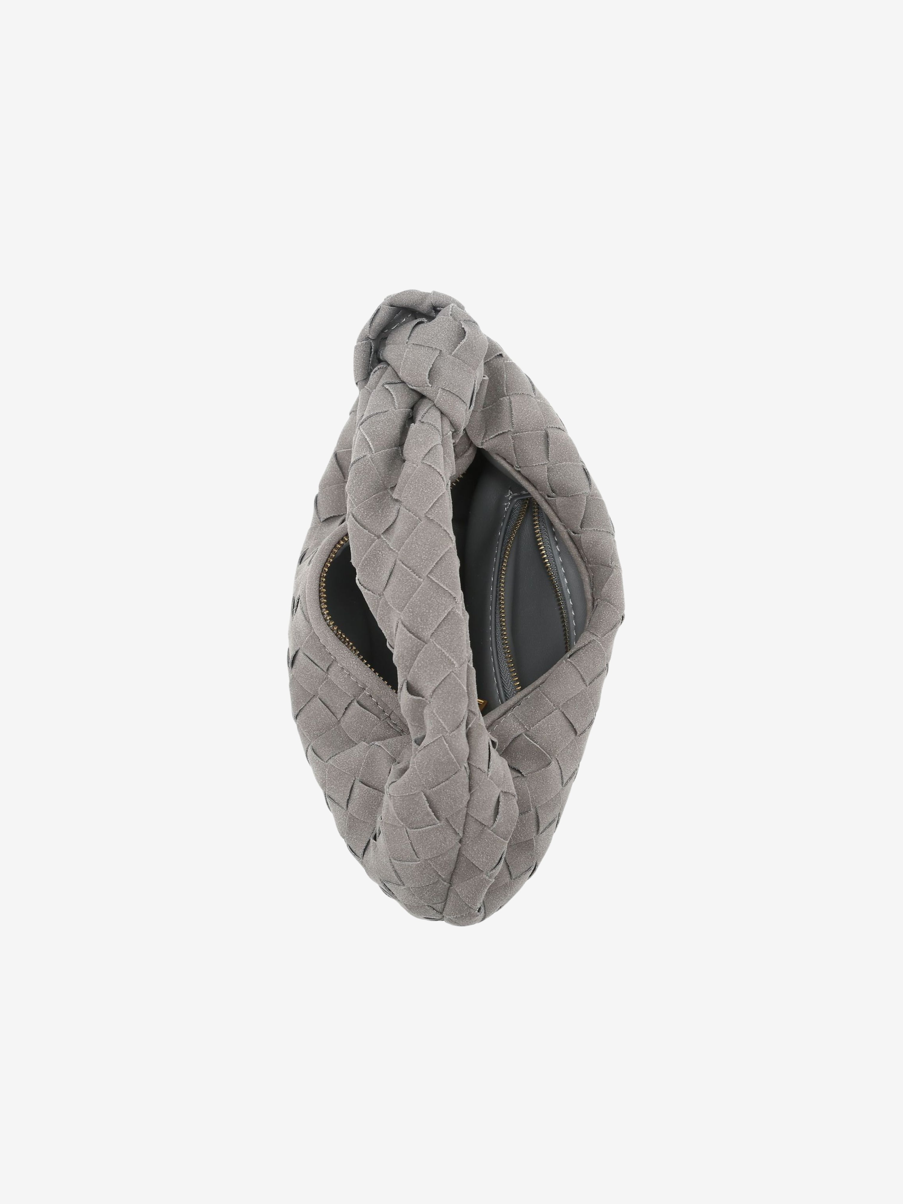 Renee | Soft Braided Mini Suede Bag