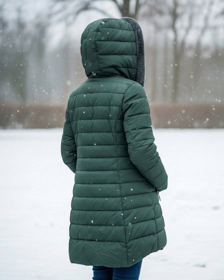 Marie I Padded Winter Jacket with Hood