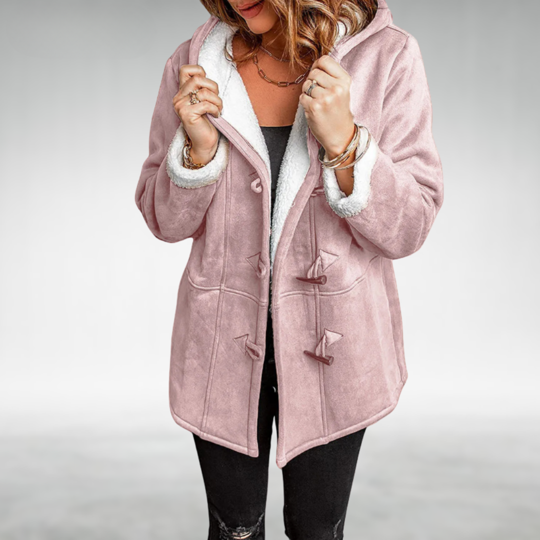 Celia | Refined Fleece-Lined Winter Coat