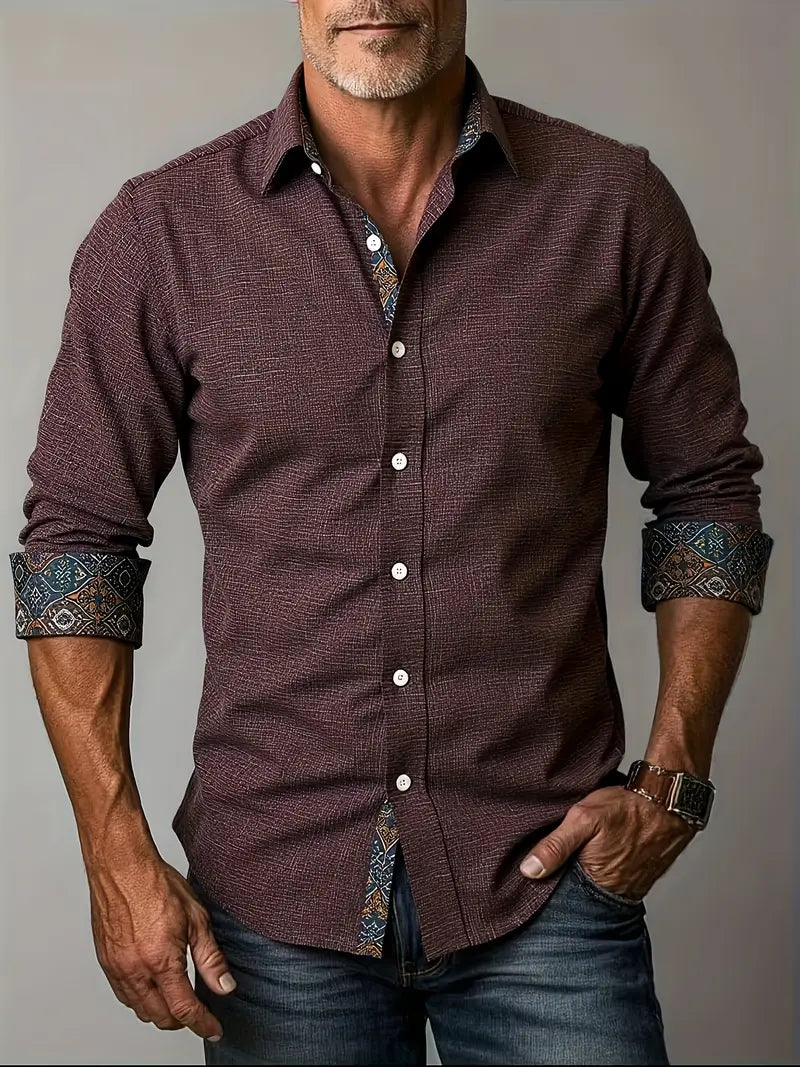 Braden | Long Sleeve Button-Up Shirt