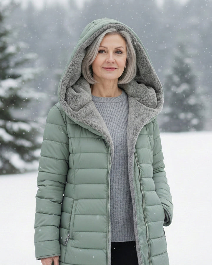 Marie I Padded Winter Jacket with Hood