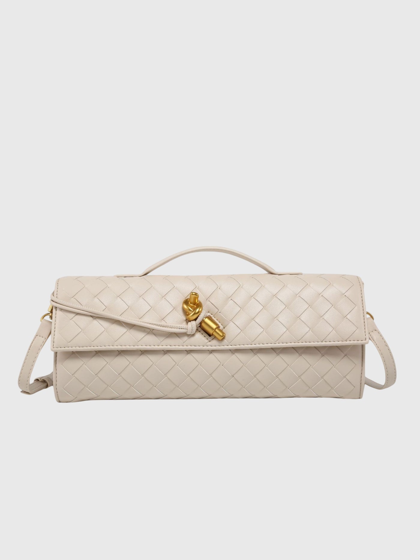 Camila | Luxe Slim Woven Clutch