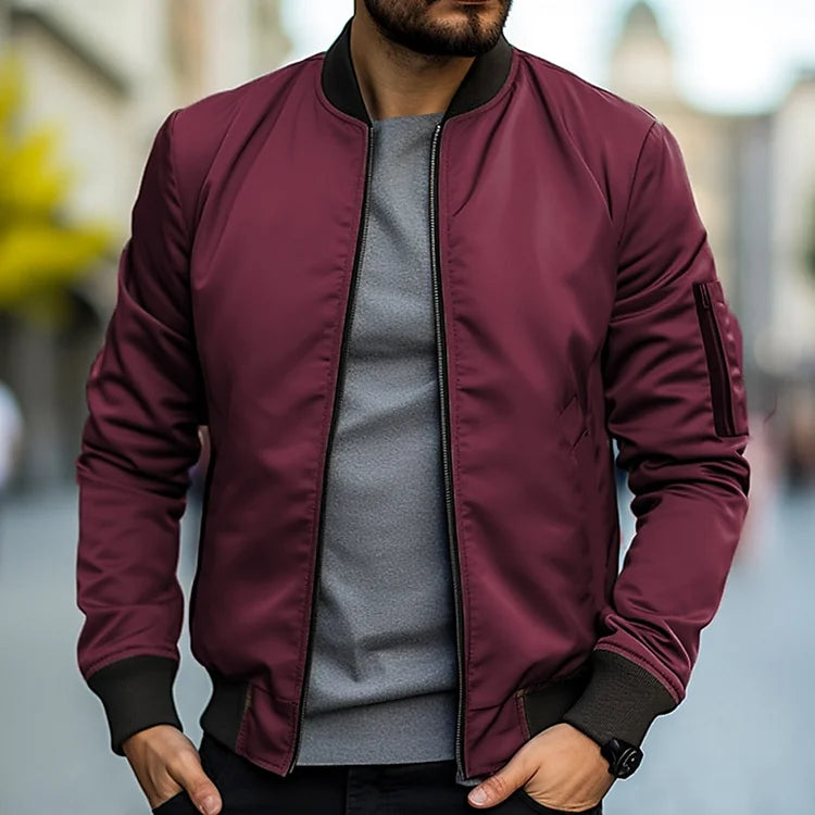 Silvio™ Bomber Jacket Italian Style