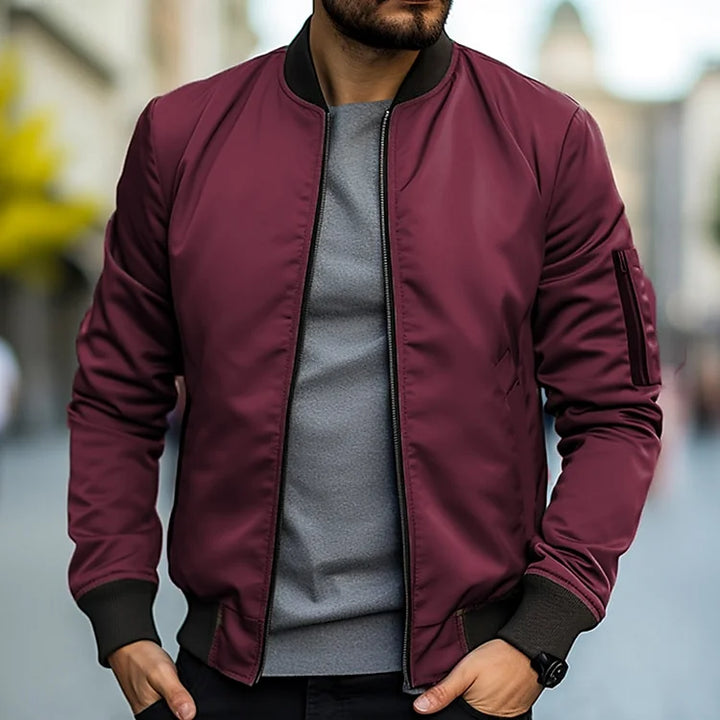 Silvio™ Bomber Jacket Italian Style