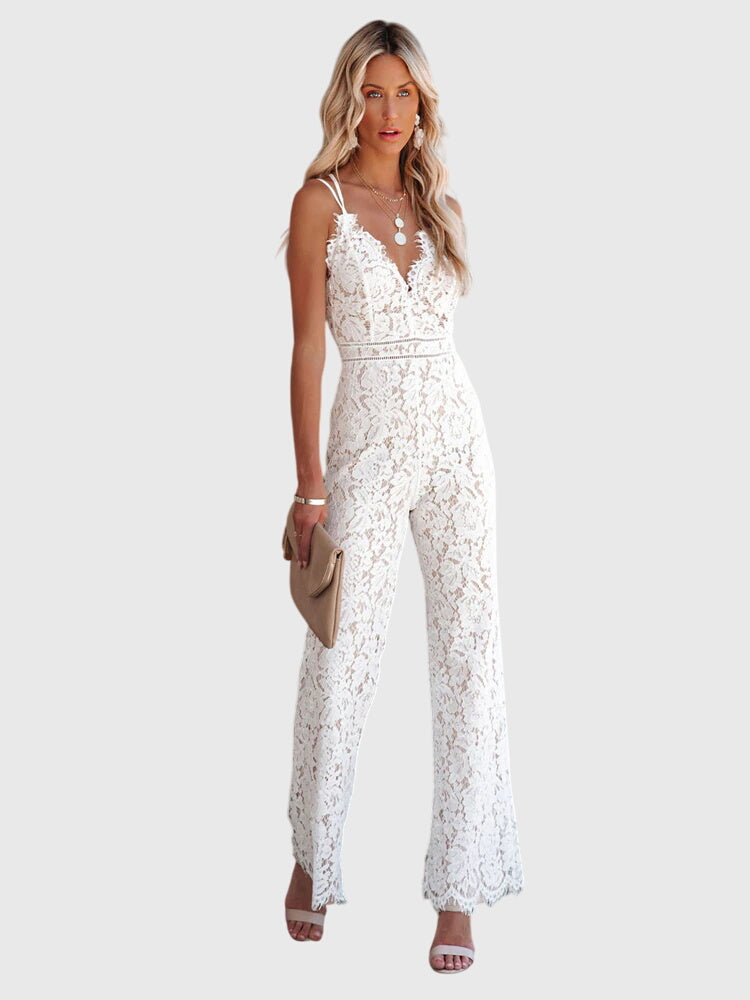 Colette - V-Neck Jumpsuit