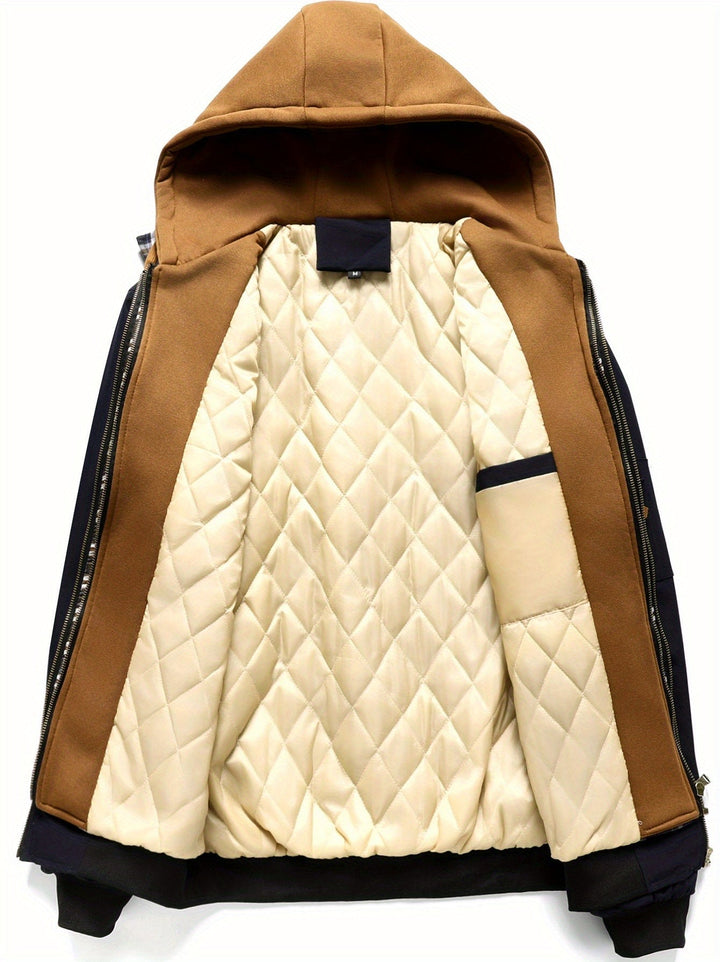 Tate | Men's Padded Bomber Jacket