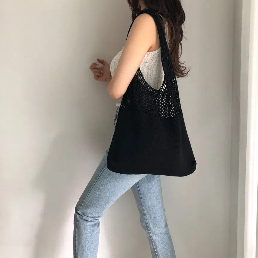Retro Crochet Bag