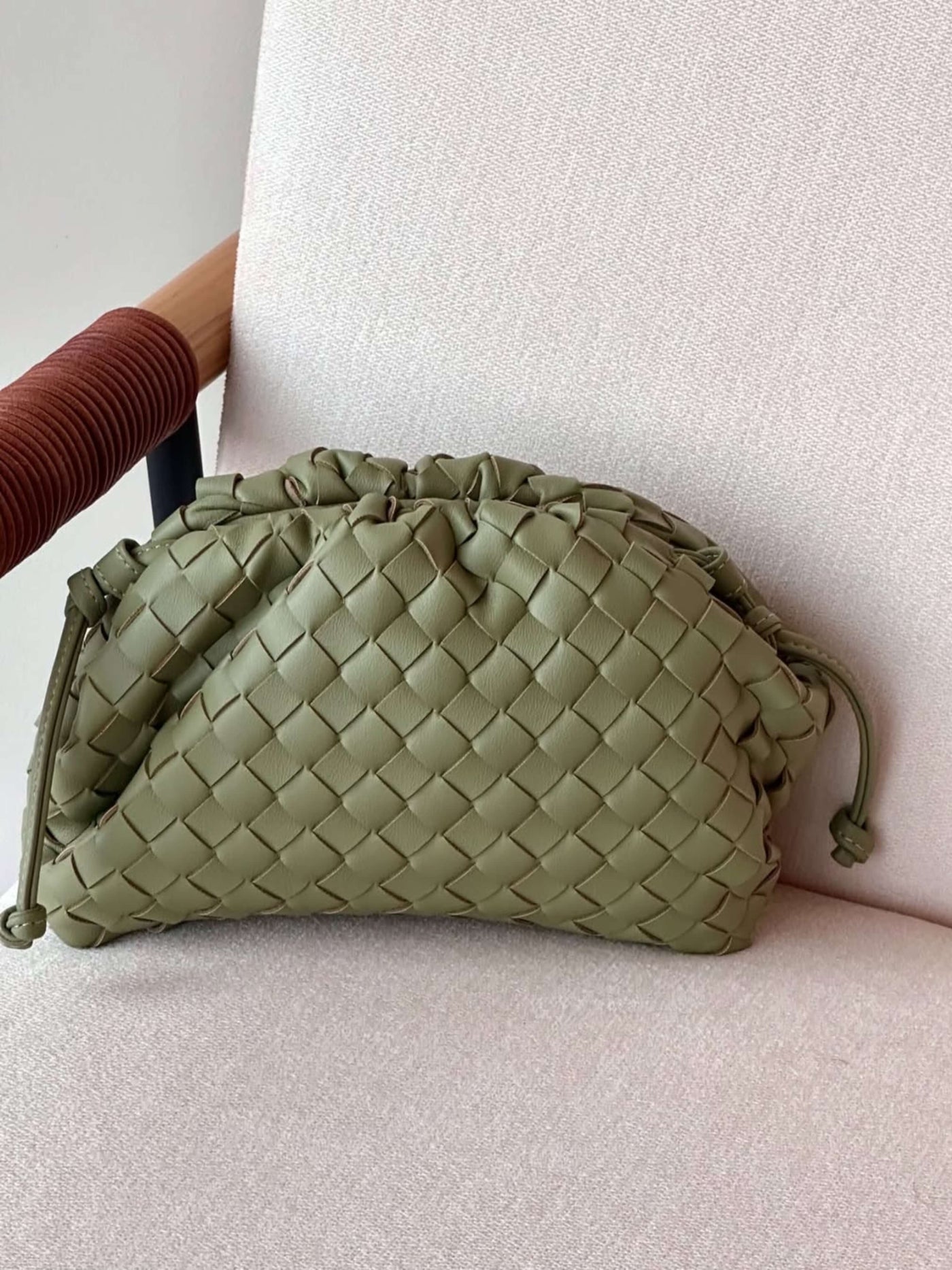 Heleina | Sleek Braided Crossbody Bag