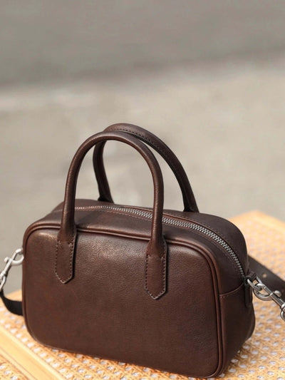 Eliza | Polished Zip Square Bag