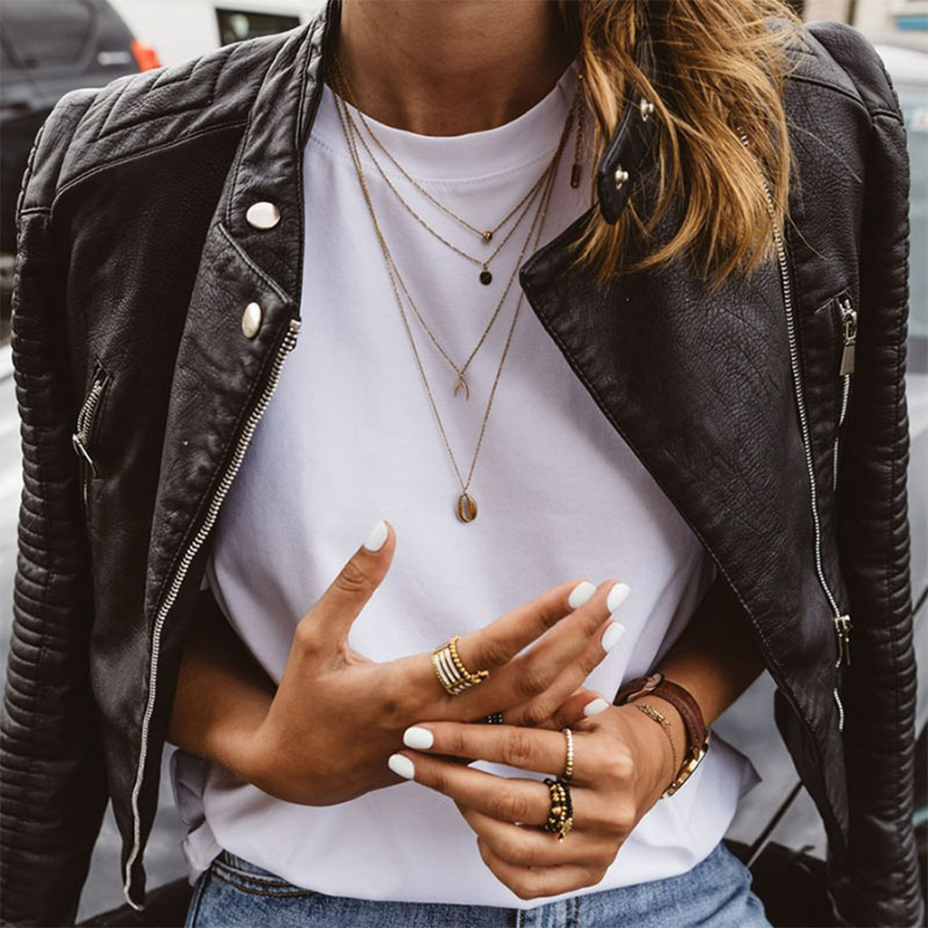Alvide | Elegant Leather Jacket