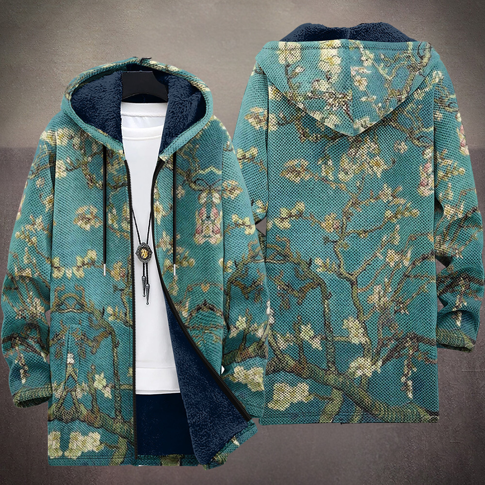 Gabriela - Luxury, artistically inspired zip-up hoodie