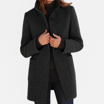 Isobel | Coat with High Collar