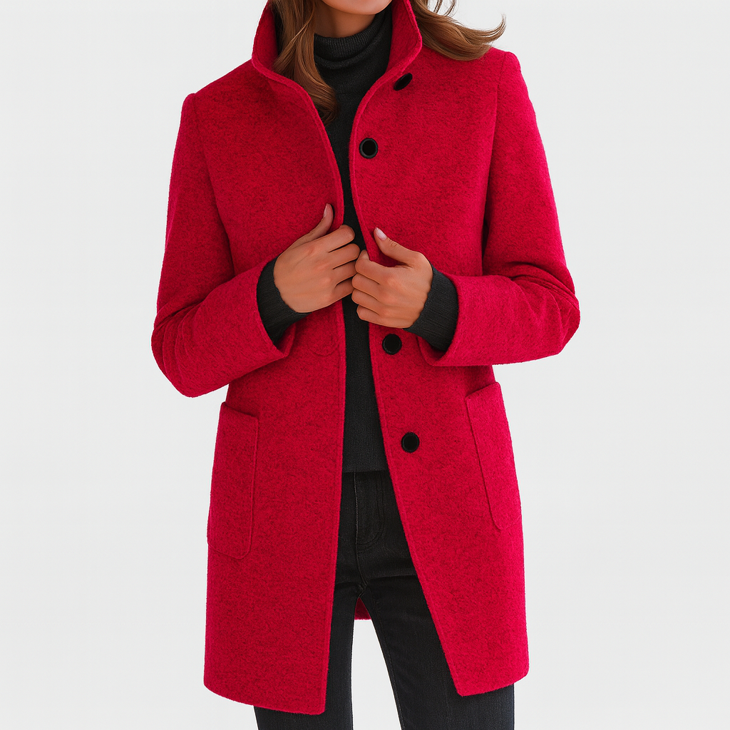 Isobel | Coat with High Collar