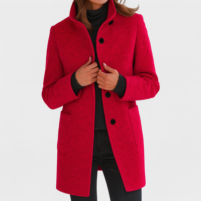 Isobel | Coat with High Collar