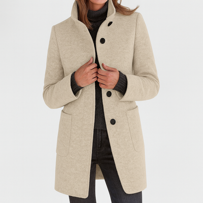 Isobel | Coat with High Collar