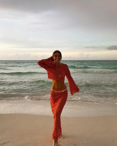 Saskia | Cheerful Knitwear Set