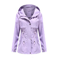 Lydia | Hooded Windbreaker Waterproof Coat