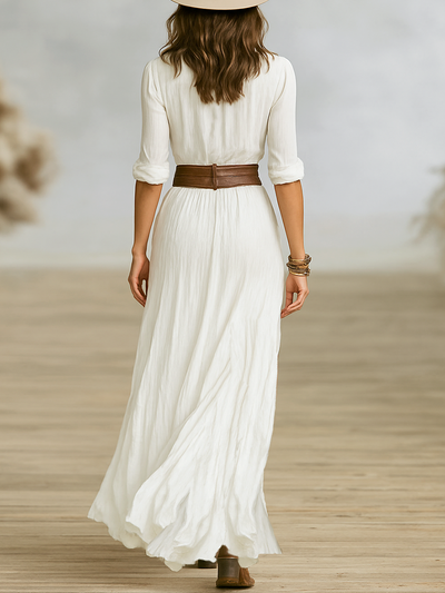 Danique | Maxi Long Linen Dress