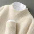 Niamh- Cotton Elegant Jumper (Cream)