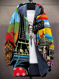 Alexandra - Luxurious, artistically inspired zip-up hoodie