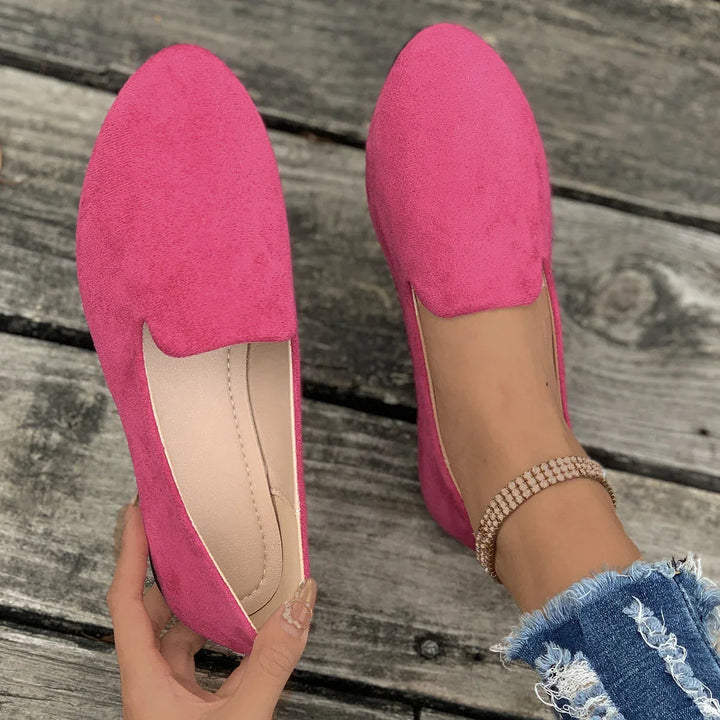 TARA™ - Simple Solid Color Pointed Toe Flat Shoes