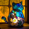 Charlotte – Magical Lamp for Cats in Coloured Glass