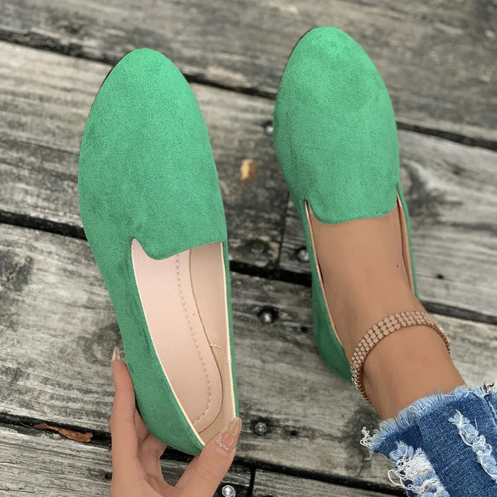 TARA™ - Simple Solid Color Pointed Toe Flat Shoes