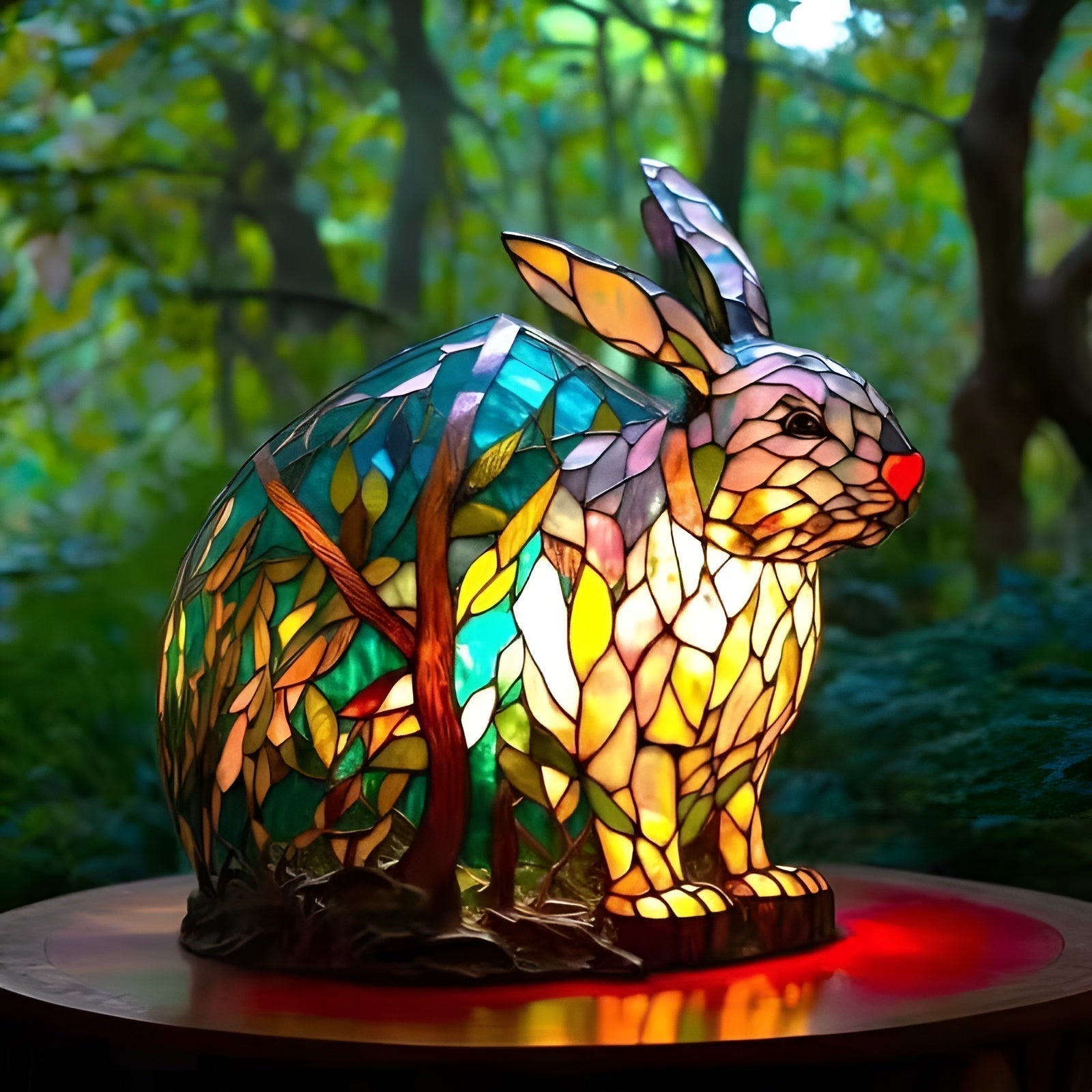 Amalia – Magical Colourful Glass Lamp