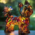 Eva – Magical Dog Lamp in Coloured Glass