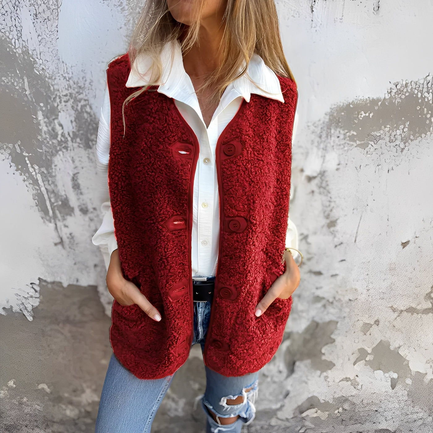 Linda | Gilet with warmth and style