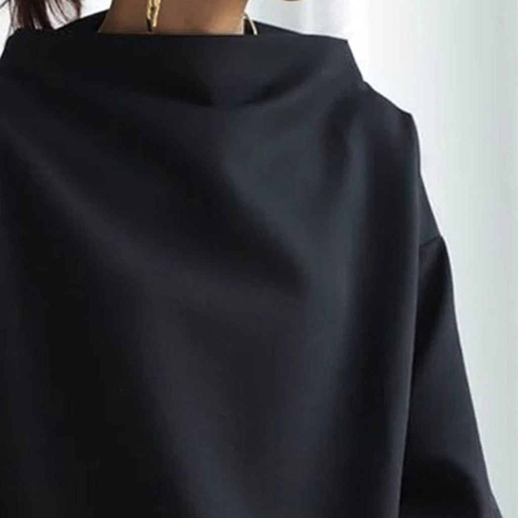 Christine | High-Neck Casual Top