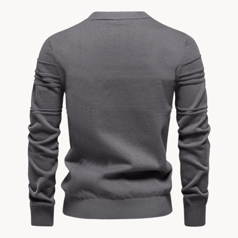 Rylan | Stylish men's sweater with checkered design
