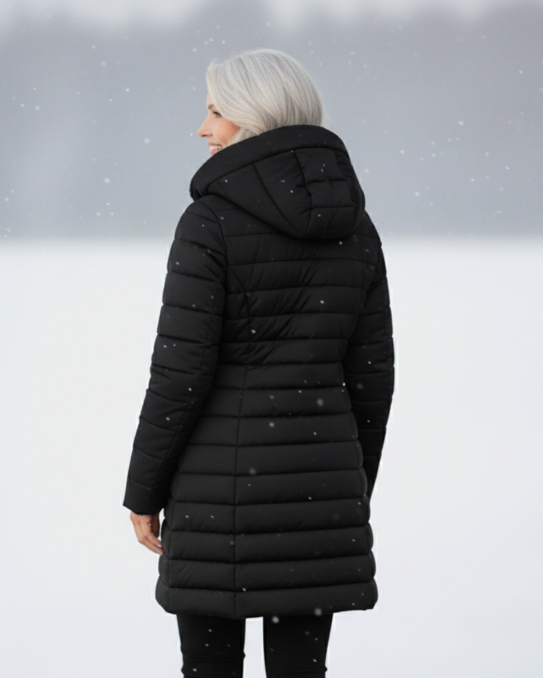Marie I Padded Winter Jacket with Hood