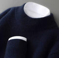 Orla - Cotton Elegant Jumper (Blue)
