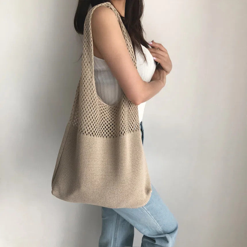 Retro Crochet Bag